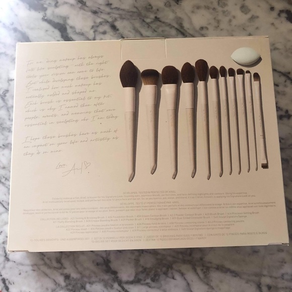 Morphe x Ariel Eye + Face Brush Set NWT - Picture 4 of 6